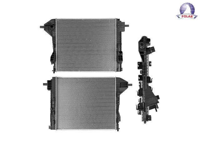 Radiador Fd F-250/F-350/F-450/F-550 Super Duty 08-16 V8 6.2, 6.7 Lts Std C/S Aa 30 1/2X27X26Mm Alum Sold Polar