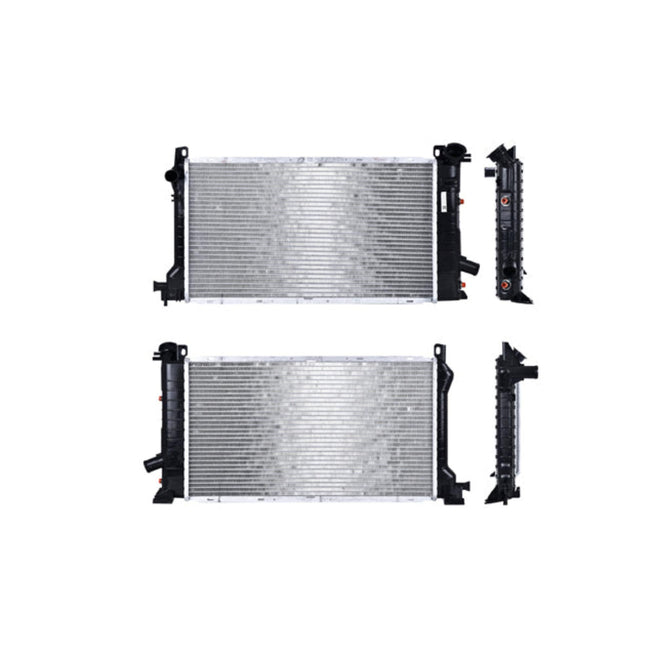 Radiador para Ford Topaz 1986-1991 L4 2.0, 2.3 L Automática con/sin A/C 23 1/9X13X32Mm Alum Sold Cn