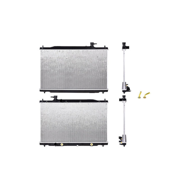 Radiador Hd Cr-V Exl/Lx 10-11 L4 2.4 Lts C/Aa Aut 16 3/4X28X2/3X16Mm Alum Sold Polar