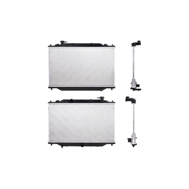 Radiador Mz Cx5 13-24 L4 2.0, 2.5 Lts Aut C/S Aa 16 3/4X 28 2/3X16Mm Alum Sold Polar
