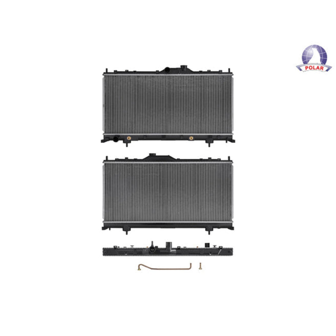 Radiador Mt Eclipse 06-12 L4 2.4/V6 3.8 Lts C/Aa Aut 13 7/9X29 5/6X16Mm Alum Sold Polar