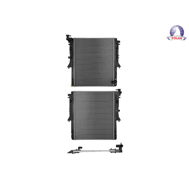 Radiador Mt L200 08-15 L4 2.4, 2.5Lts Std C/S Aa Gas/Diesel 20 2/3X25 3/4X16Mm Alum Sold Polar