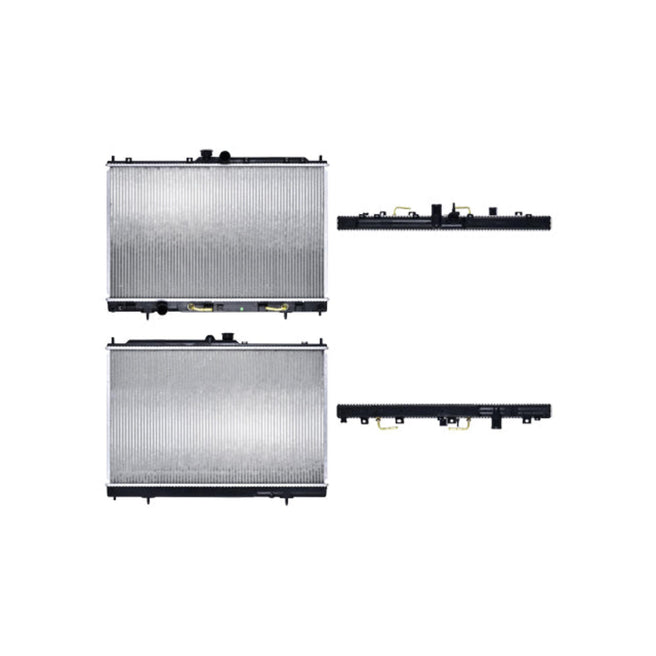 Radiador Mt Outlander 03-06 L4 2.4 Lts C/S Aa Aut 16 3/4X27X26Mm Alum Sold Polar