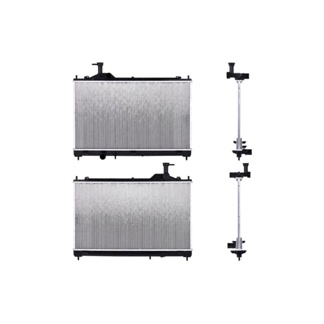 Radiador Mt Outlander 14-20 L4 2.4 Lts/V6 3.0 Lts Aut C/S Aa 15 3/4X27X16Mm Alum Sold Polar