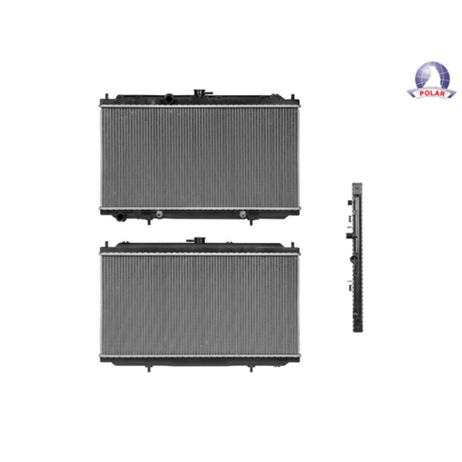 Radiador Ns Almera 01-03 L4 2.0 Lts C/S Aa Aut 14 1/6X27 1/2X16Mm Alum Sold Polar
