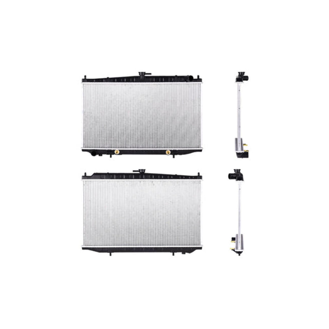 Radiador Ns Altima 93-03 L4 2.4 Lts C/S Aa Aut 15X27 1/2X16Mm Alum Sold Polar