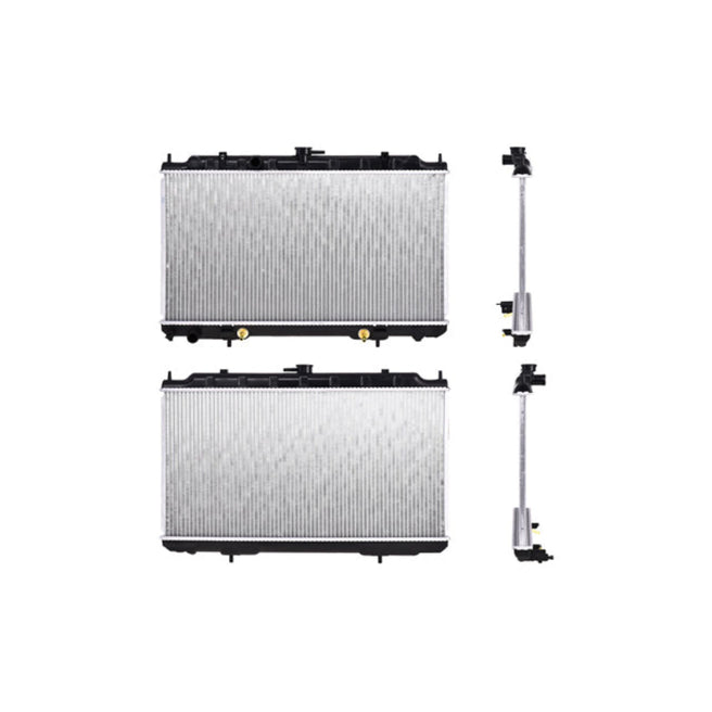 Radiador Ns Sentra 00-06 L4 1.8/2.0 Lts C/S Aa Aut 14 1/6X27X16Mm Alum Sold Polar