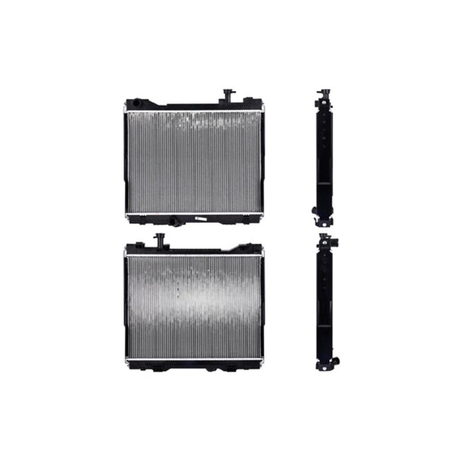 Radiador para Nissan Cabstar 2006-2018 L4 2.5 L Manual con/sin A/C Diesel 17 1/2X22 2/3X40Mm Alum Sold Polar