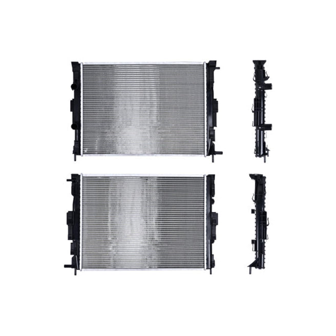 Radiador Rn Megane Ii 04-09 L4 2.0 Lts Aut C/S Aa 23 2/9X17 2/3X32Mm Alum Sold Polar