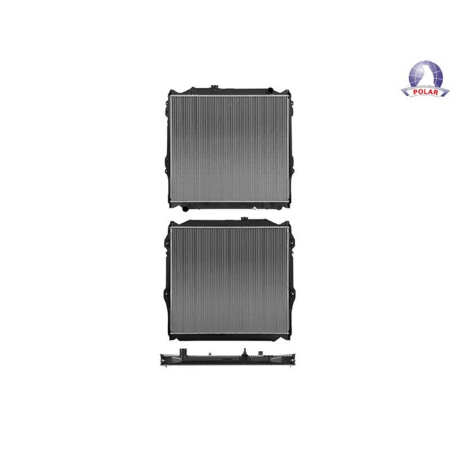 Radiador Ty 4 Runner 96-02 Limited, Sr5 L4 2.7/V6 3.4 Lts C/S Aa Std 22 2/3X25 1/8X26Mm Alum Sold Polar