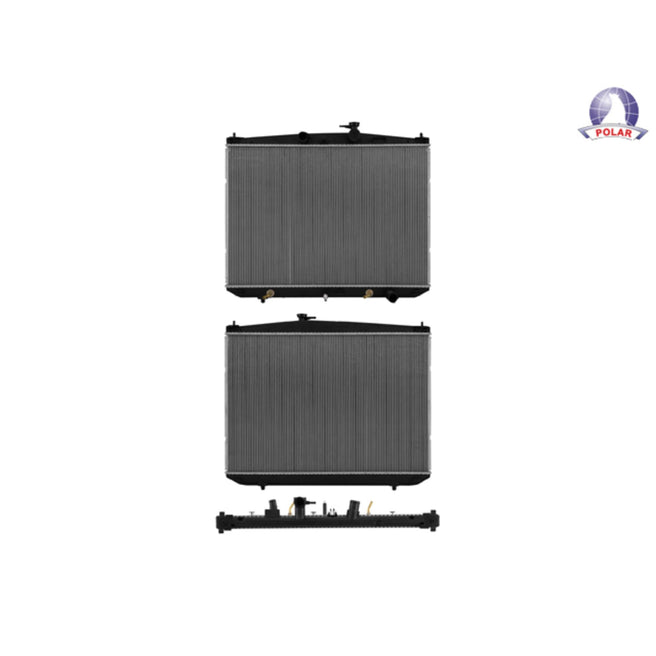 Radiador para Toyota Highlander 2014-2016 L4 2.7/V6 3.5 L Automática con/sin A/C 20 2/3X29 5/6X16Mm Alum Sold Polar