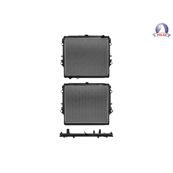 Radiador Ty Hilux 16-24 L4 2.7 Lts Gas C/S Aa Std 21 2/3X25 4/5X26Mm Alum Sold Polar