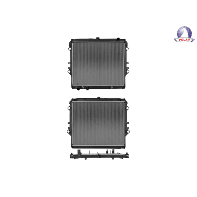 Radiador Ty Hilux 16-24 L4 2.7 Lts Gas C/S Aa Aut 21 2/3X25 4/5X26Mm Alum Sold Polar