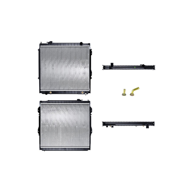 Radiador Ty Tacoma 95-04 L4/V6 2.7/3.4 Lts C/S Aa Aut 22 2/3X25 1/8X26Mm Alum Sold Polar