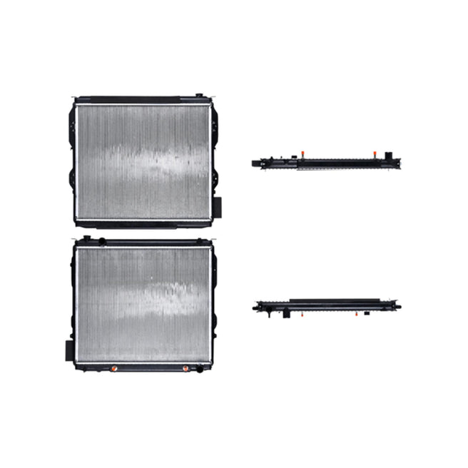 Radiador Ty Tundra 04-06/Sequoia 01-07 V6 4.0 Lts/V8 4.7 Lts Aut C/S Aa 23 1/2X27 1/3X36Mm Alum Sold Polar