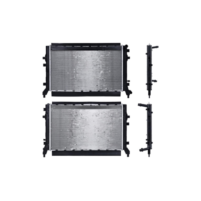 Radiador Vw Bora 05-11 L4 1.8 Lts Std C/S Aa 24 2/3X15 4/7X16Mm Alum Sold Polar