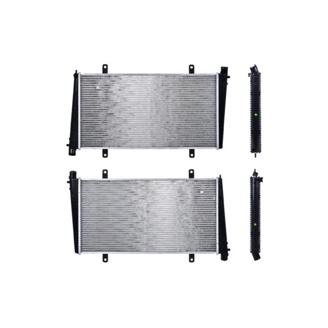 Radiador Vl S40/V40 00-04 L4 1.9 Lts Aut C/S Aa 24 1/2X13X26Mm Alum Sold Polar