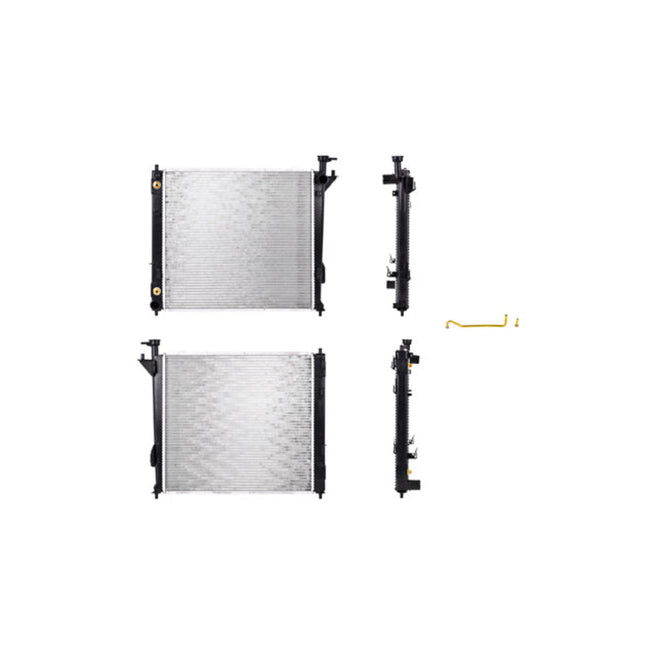 Radiador Hy Santa Fe Sport 13-18 L4 2.0 Lts Turbo C/S Aa Aut 20 18 5/6X22Mm Alum Sold Polar