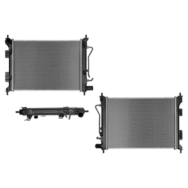 Radiador Hy Grand I10 20-24 L4 1.2 Lts Aut C/S Aa 19 2/3X14 1/2X16Mm Alum Sold Polar
