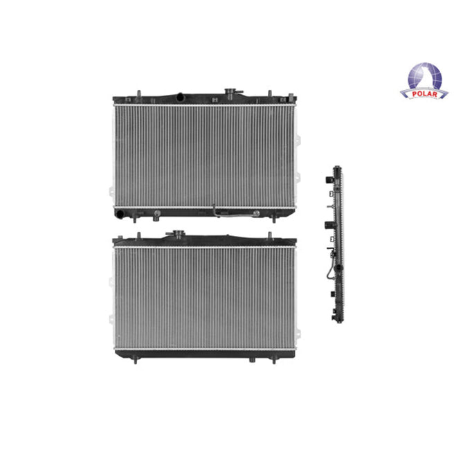 Radiador Ki Spectra 04-09 L4 1.6 Lts Aut C/S Aa 14 3/4X26 2/7X16Mm Alum Sold Polar