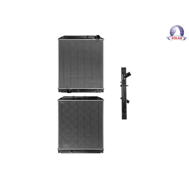 Radiador Hn 300 05-10 L4 4.0 Lts Std C/S Aa 23 5/8X22X32Mm Alum Sold Polar