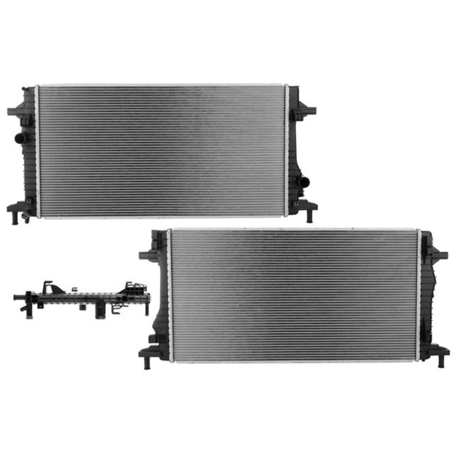 Radiador Mg Hs 21-22 L4 1.5, 2.0 Lts Std C/S Aa 26 7/9X14X16Mm Alum Sold Polar