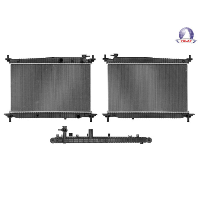 Radiador Mg Gt 22-24 L4 1.5 Lts Turbo Std 15 1/3X25 1/2X26Mm Alum Sold Polar
