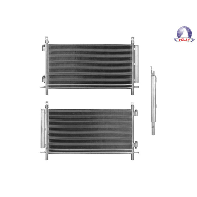 Condensador de A/C para Chevrolet Camaro 2010-2011 V6 3.6L V8 6.2L Transmisión Automática/Manual con Filtro Secador