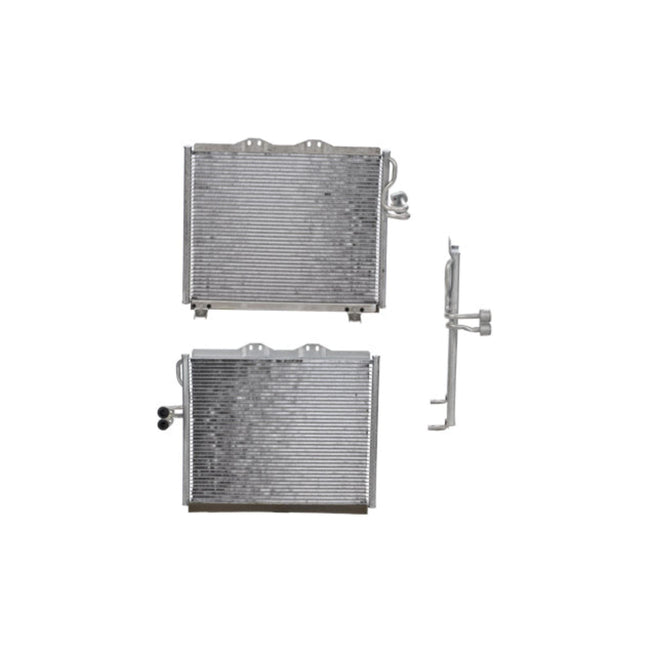 Condensador de A/C para Jeep Wrangler 2000-2006 L4 2.4L L4 2.5L L6 4.0L Transmisión Automática/Manual