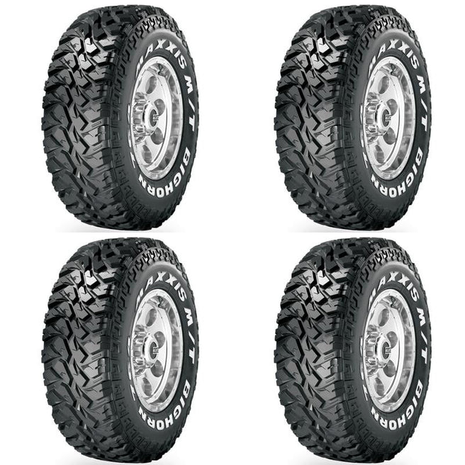 Paquete de 4 Llantas LT265/70 R17 121/118Q Maxxis BIG HORN MT 764