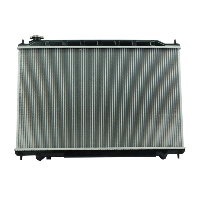 Radiador Automotriz Nissan Quest S, SE, SL T/A 04-09 16mm Tubo Soldado