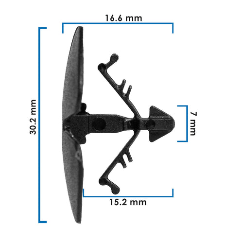 Retenedor Delantero Largo Cofre CR-V 2010-2022