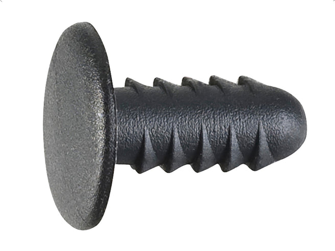 Retenedor Varios Vw Hoyo: 5.5Mm / Largo: 16Mm / Dia. Cab: 14Mm Negro Usa 25Pz
