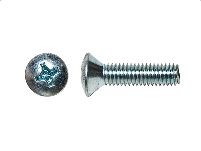 Tornillo Cabeza Ovalada 10-32 X 3/4 Cromado Tw 50Pz
