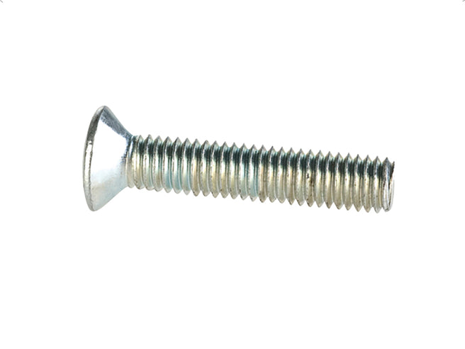 Tornillo Cabeza Ovalada Phillips 6Mm 1.00 X 20Mm Cromado Usa 50Pz