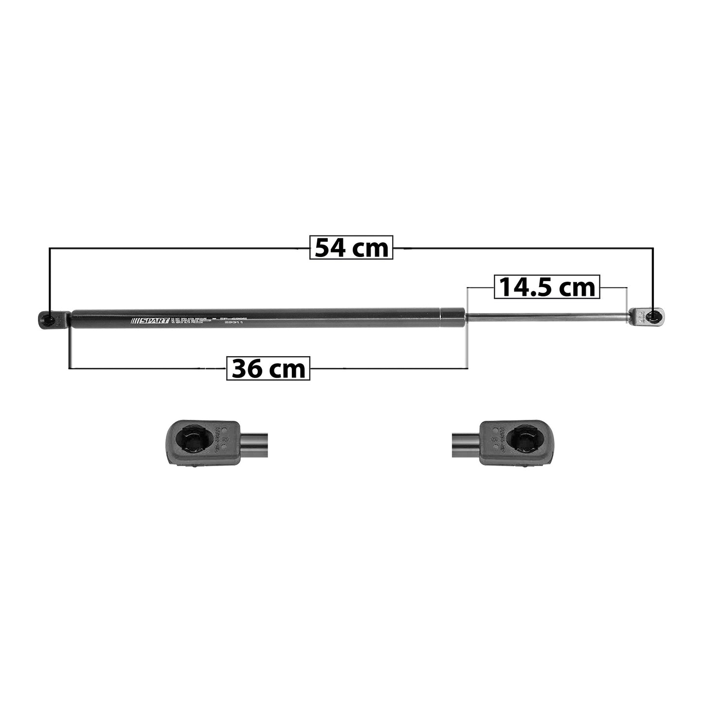 Amortiguador Vidrio Trasero Para Honda Cr-V 1997-2001