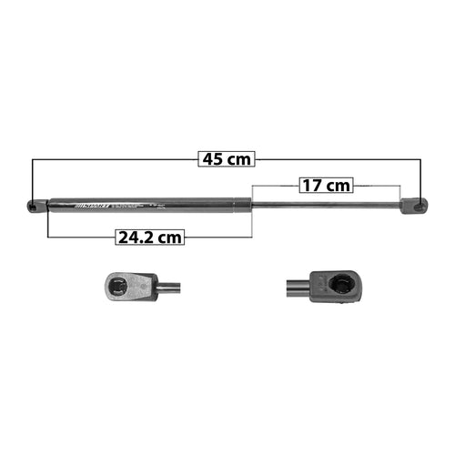 Amortiguador 5Ta Puerta Para Chevrolet Malibu 2004-2007