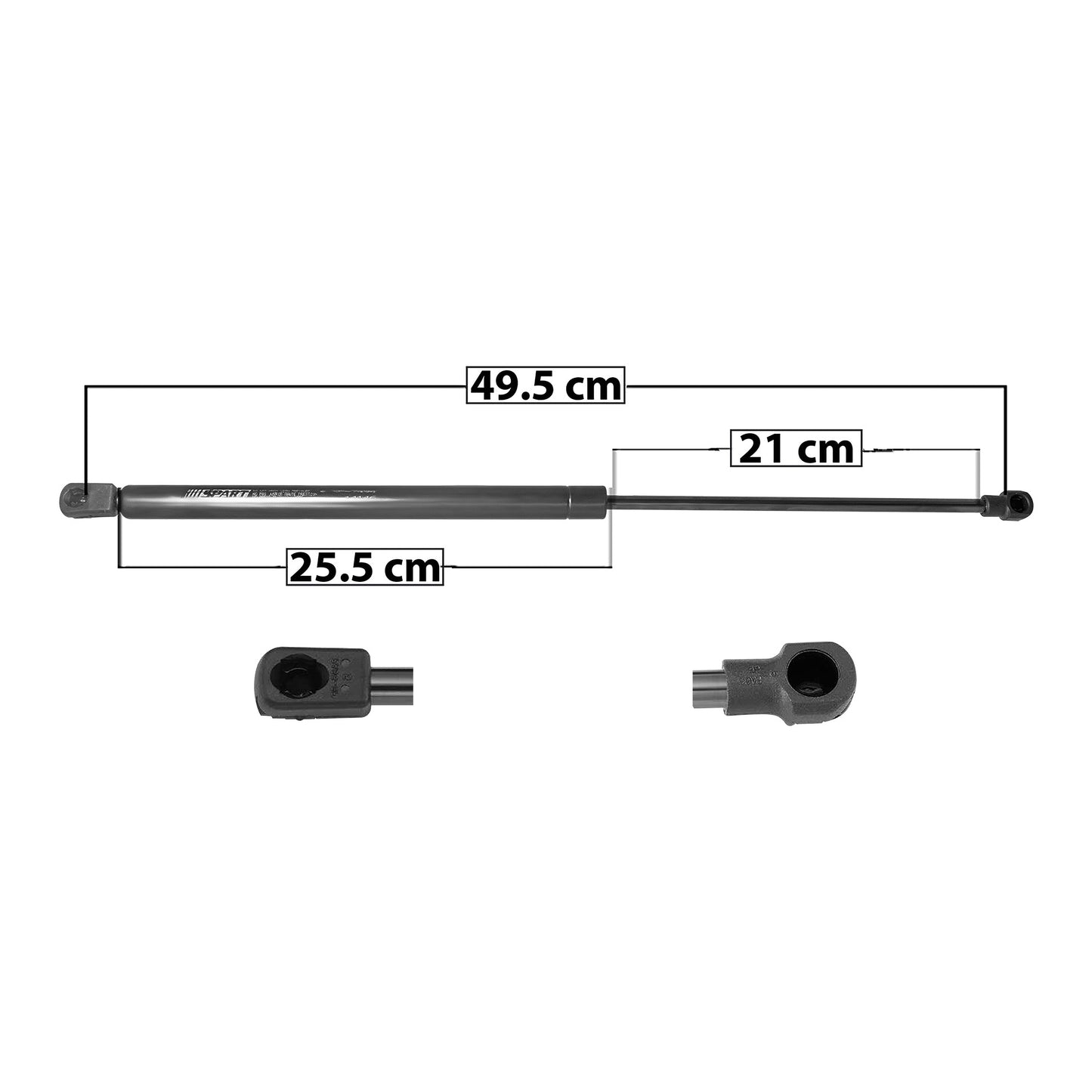 Amortiguador Cofre Para Volkswagen Polo 2003-2007