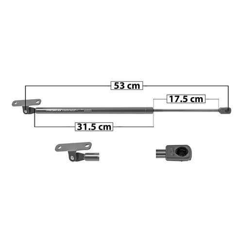 Amortiguador 5Ta Puerta Para Nissan Pathfinder 1996-2004