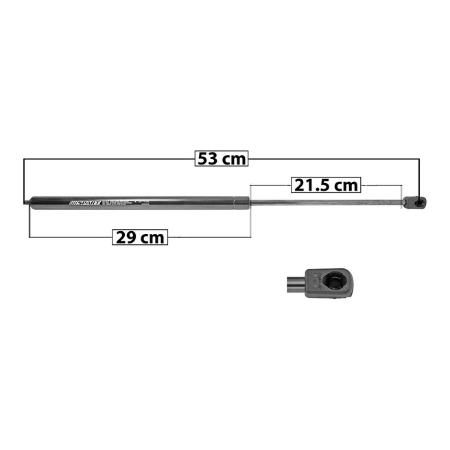 Amortiguador Cofre Para Mercedes-Benz Clase-C 2002-2005