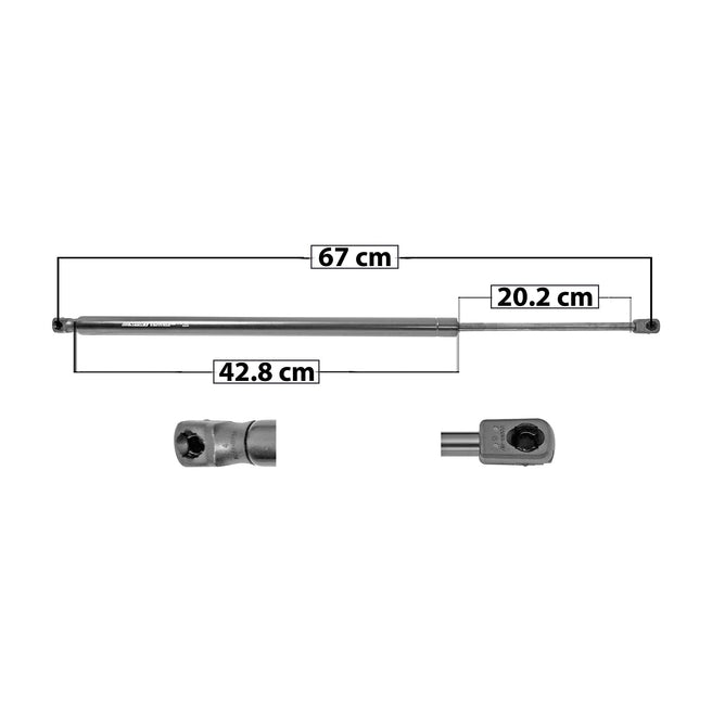 Amortiguador 5Ta Puerta Para Dodge Grand Caravan 2008-2010