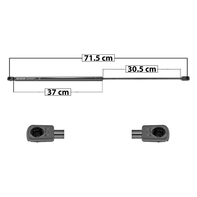 Amortiguador Cofre Para Audi A4 2003-2006