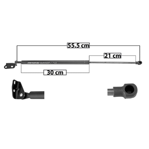 Amortiguador 5Ta Puerta Para Mazda 3 2010-2013