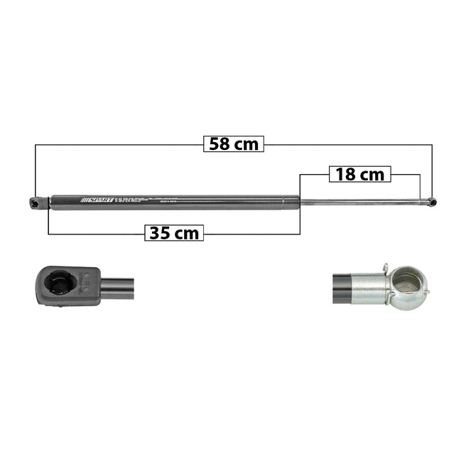 Resorte de Gas para Quinta Puerta de Acura Mdx 2007-2009