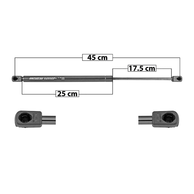 Amortiguador 5Ta Puerta Para Hyundai I10 2012-2014