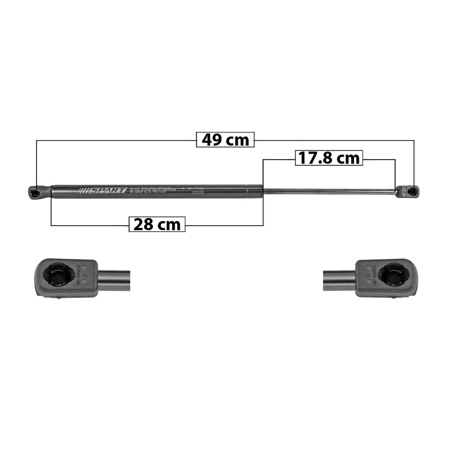 Amortiguador 5Ta Puerta Para Hyundai Ix35 2015-2016