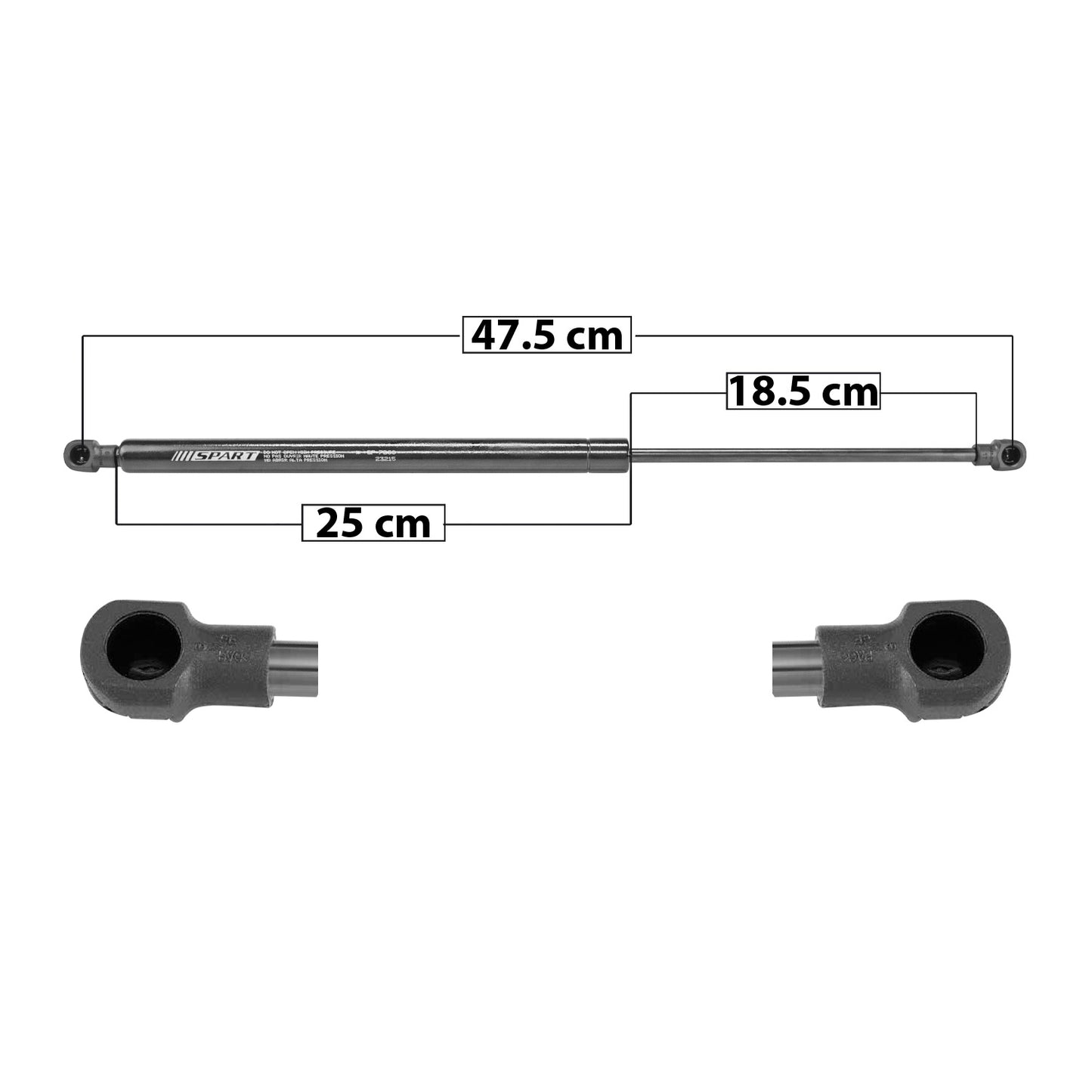 Amortiguador 5Ta Puerta Para Renault Clio 2013-2018