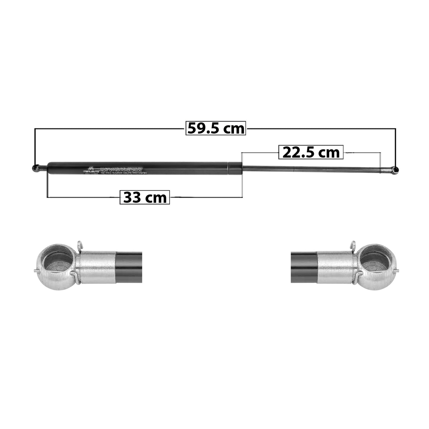 Amortiguador 5Ta Puerta Para Nissan Tsubame 1994-2004