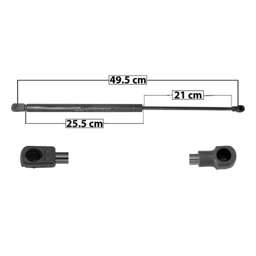 Amortiguador Cofre Para Volkswagen Polo 2003-2007
