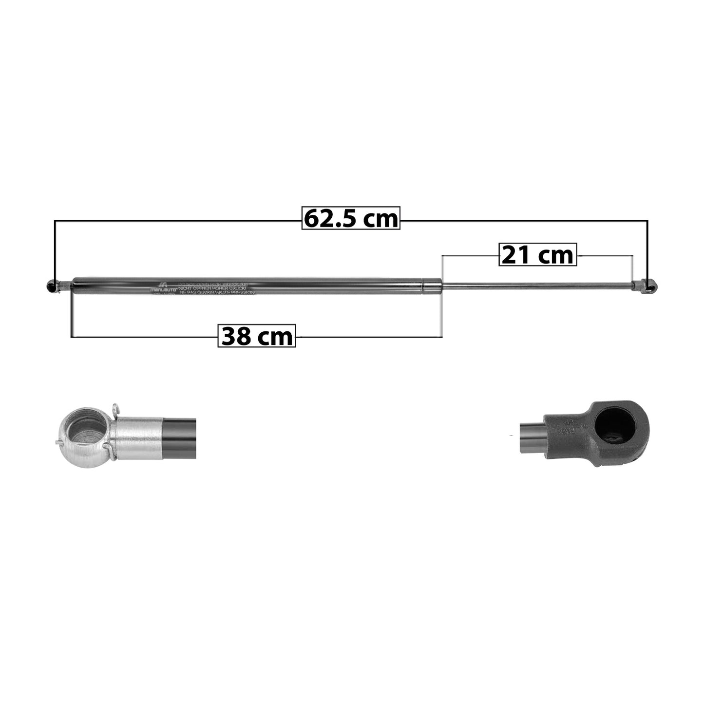 Amortiguador 5Ta Puerta Para Bmw X3 2004-2010